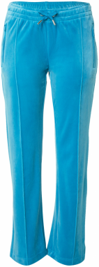 Juicy Couture Nohavice 'Tina'  azúrová / strieborná