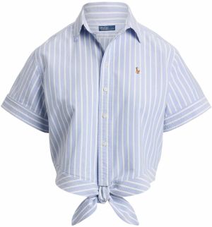 Polo Ralph Lauren Blúzka  svetlomodrá / karamelová / biela