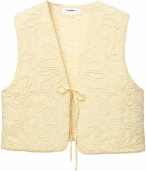 Pull&Bear Vesta  pastelovo žltá