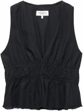Pull&Bear Blúzka  čierna