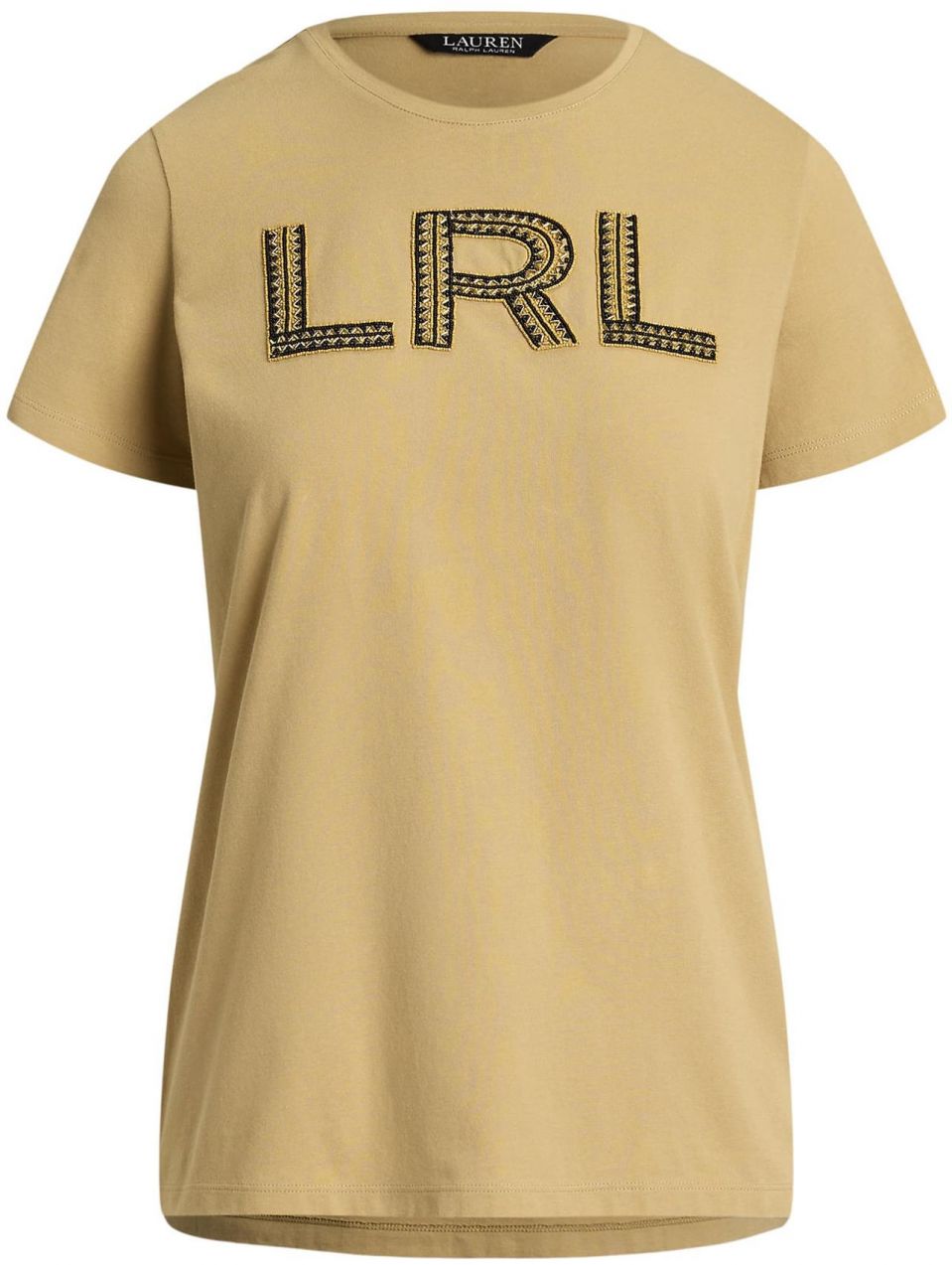 Lauren Ralph Lauren Tričko  béžová / čierna