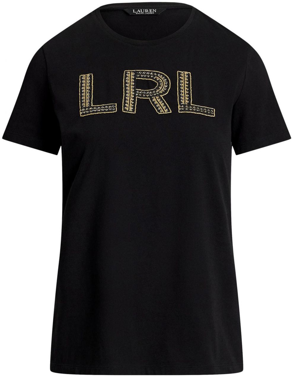 Lauren Ralph Lauren Tričko  žltá / čierna / biela