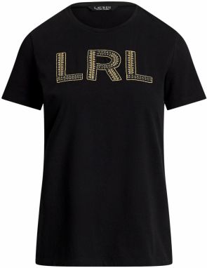 Lauren Ralph Lauren Tričko  žltá / čierna / biela