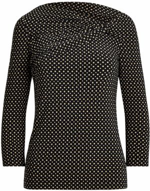 Lauren Ralph Lauren Tričko 'CLASSIC'  svetložltá / čierna
