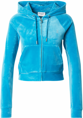 Juicy Couture Tepláková bunda 'MADISON'  modrá
