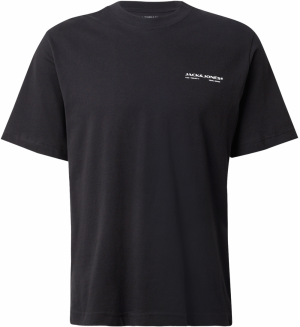 JACK & JONES Tričko 'JCOCALMA'  svetlomodrá / svetlooranžová / čierna / biela