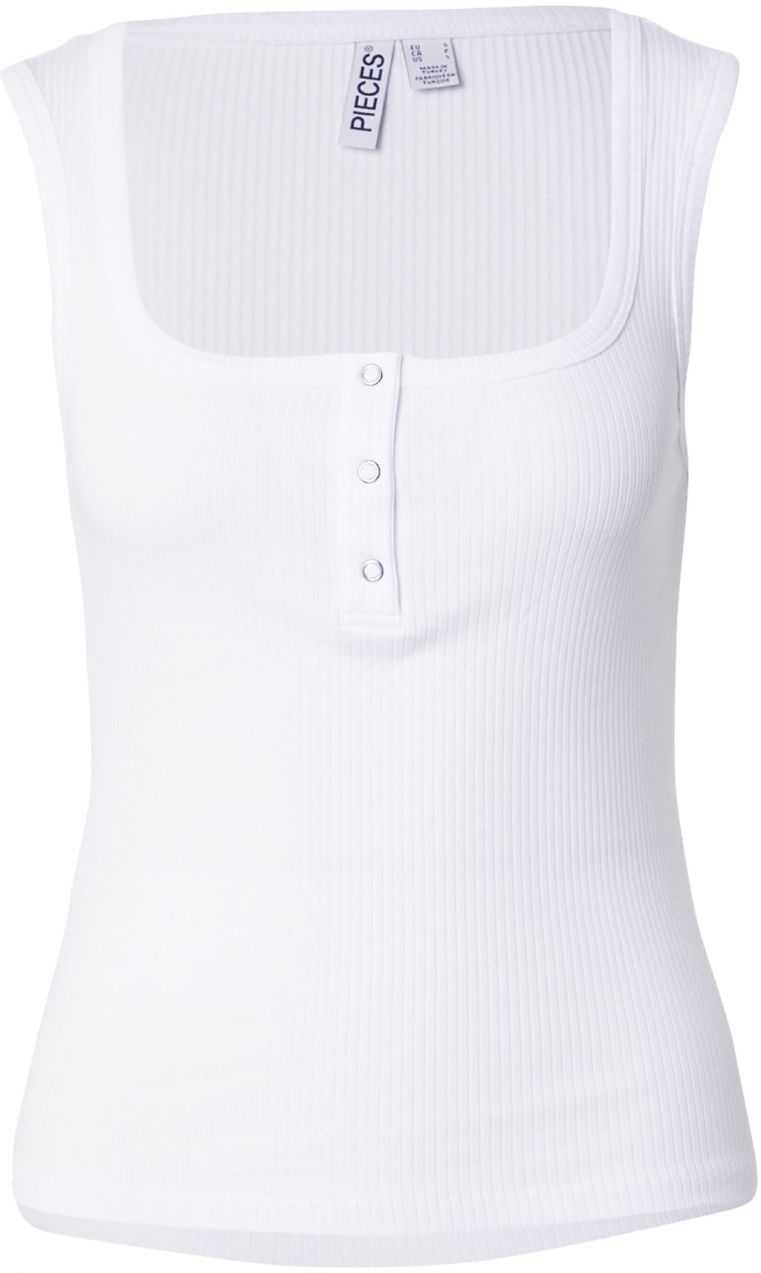 PIECES Top 'PCKITTE'  biela