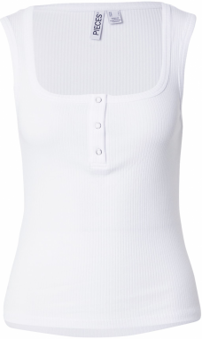 PIECES Top 'PCKITTE'  biela