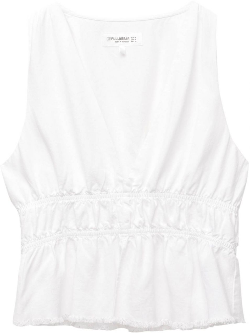 Pull&Bear Top  biela
