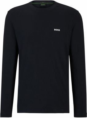 BOSS Tričko  námornícka modrá