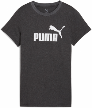 PUMA Funkčné tričko 'Ess No. 1'  antracitová / biela
