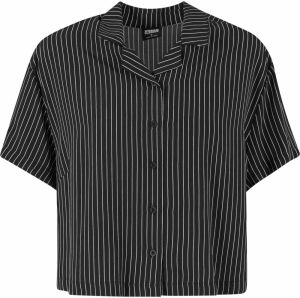 Urban Classics Tričko ' Ladies Resort Shirt '  čierna