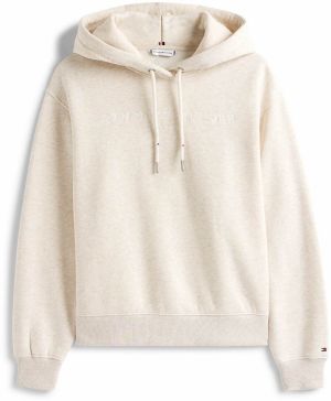 TOMMY HILFIGER Mikina  biela ako vlna