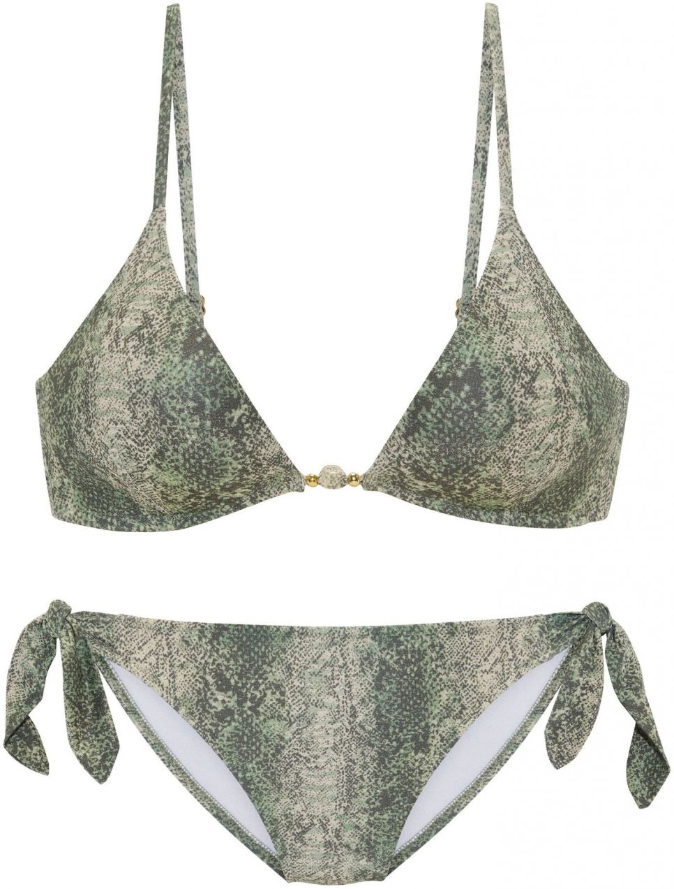 JETTE Bikiny  kaki / olivová / svetlozelená
