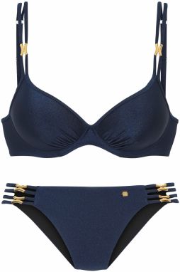 JETTE Bikiny  námornícka modrá