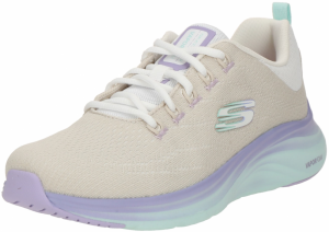 SKECHERS Nízke tenisky  pastelovo modrá / pastelovo fialová / biela / šedobiela