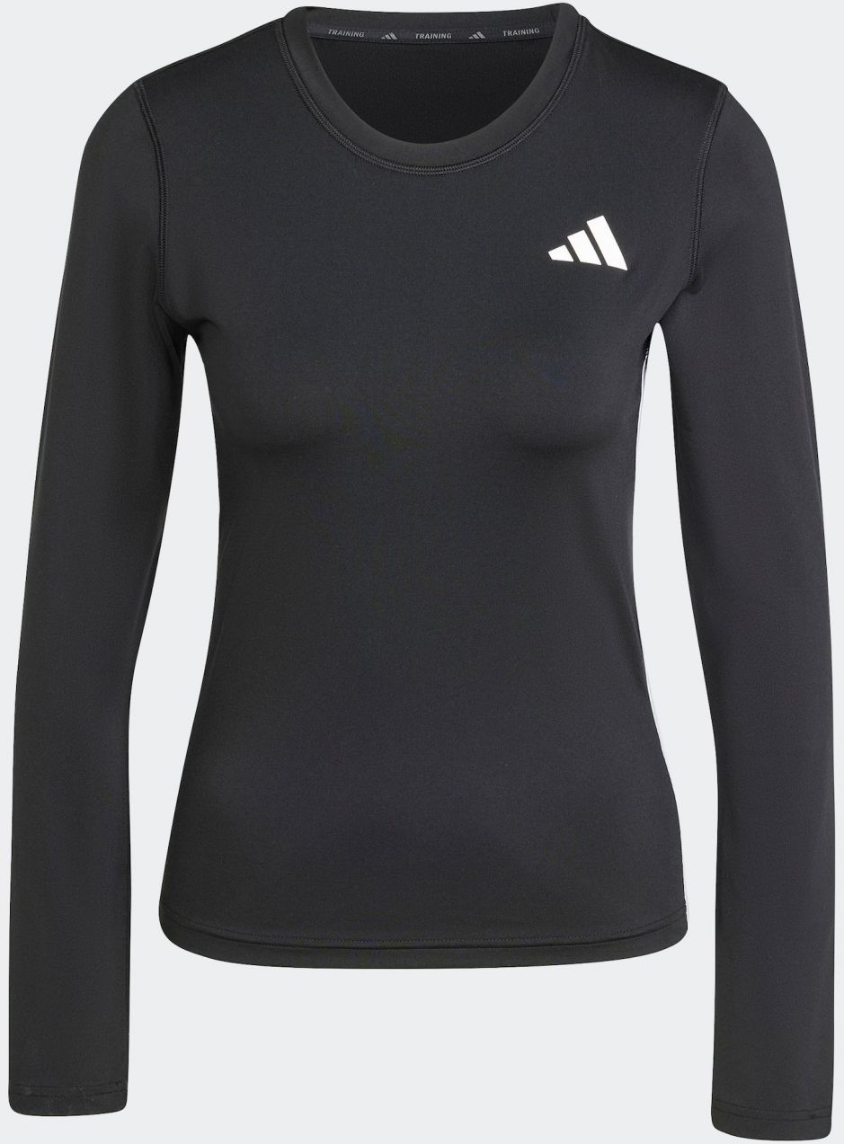 ADIDAS PERFORMANCE Funkčné tričko 'Essentials'  čierna / biela