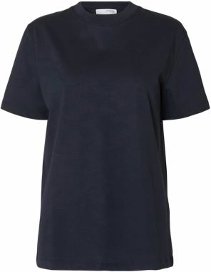 SELECTED FEMME Tričko 'SLFRELAX COLWOMAN'  tmavomodrá