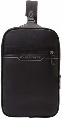 ARMANI EXCHANGE Taška cez rameno 'CEDRIC'  čierna
