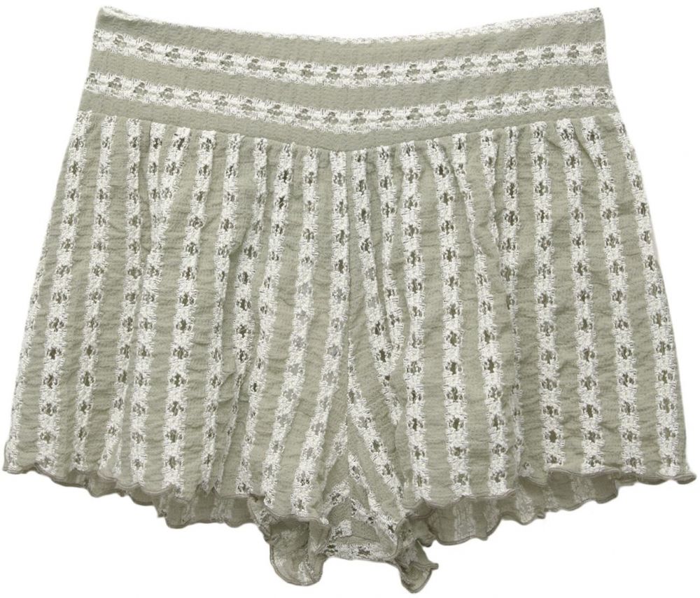 Pull&Bear Nohavice  pastelovo zelená / biela