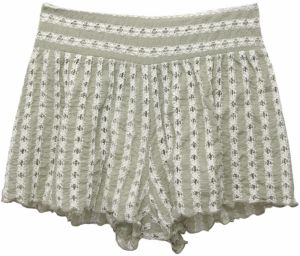 Pull&Bear Nohavice  pastelovo zelená / biela