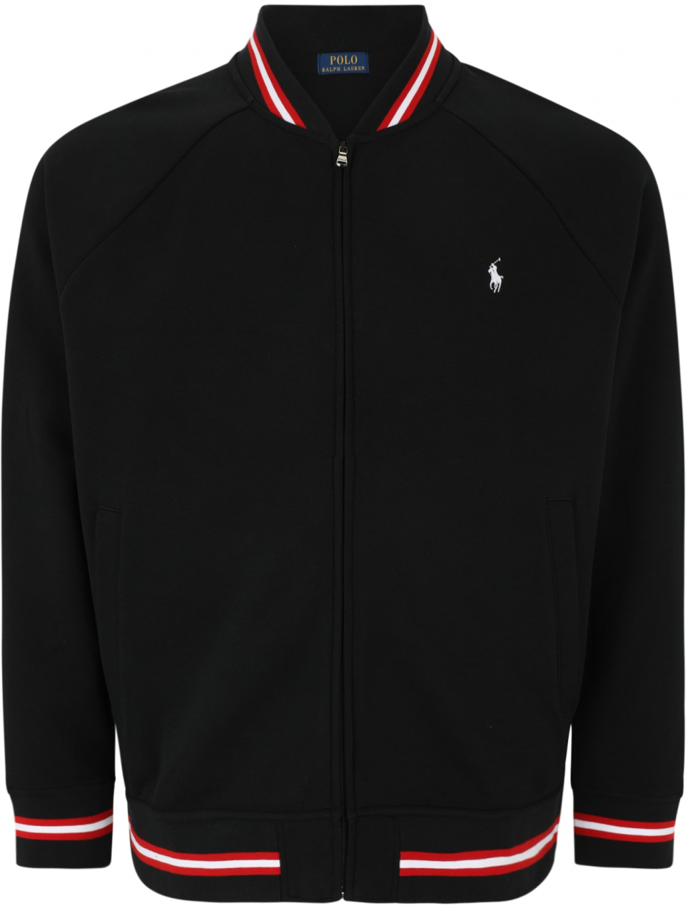 Polo Ralph Lauren Big & Tall Tepláková bunda  červená / čierna / biela