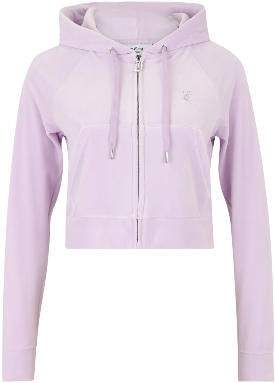Juicy Couture Petite Tepláková bunda 'MADISON'  fialová