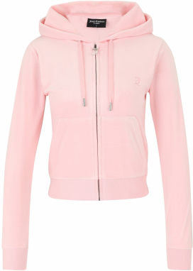 Juicy Couture Petite Tepláková bunda 'ROBERTSON'  ružová