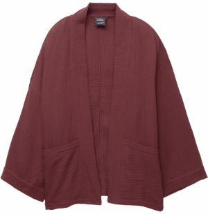 Pull&Bear Kimono  vínovo červená