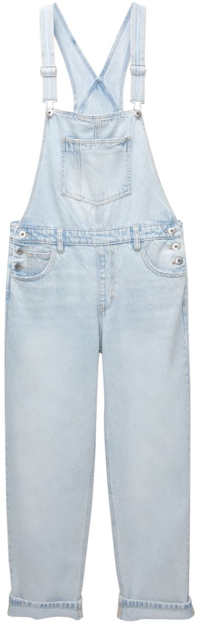 Pull&Bear Rifle na traky  svetlomodrá