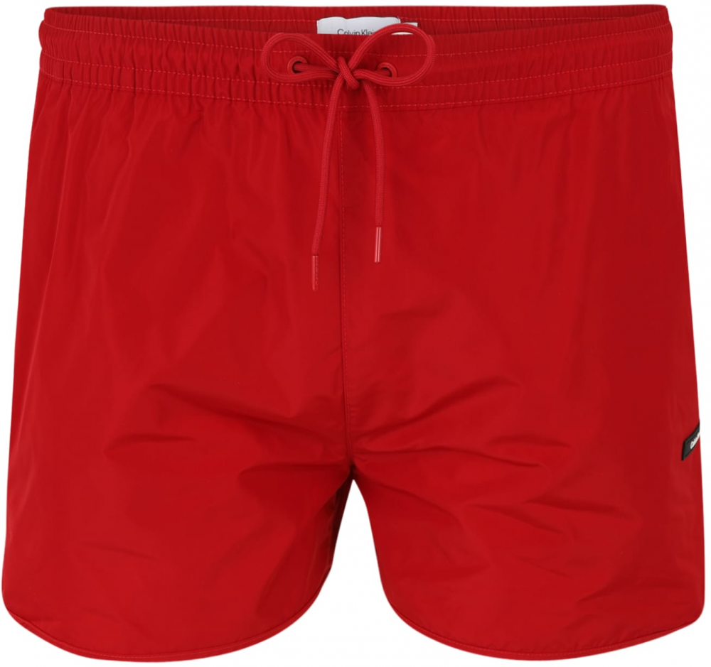 Calvin Klein Swimwear Plavecké šortky 'RUNNER'  červená