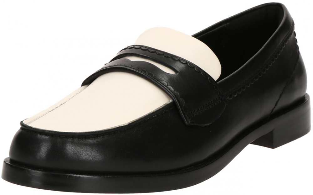 CLARKS Papuče 'Straven Edge'  čierna / biela