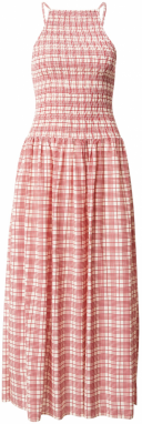 TOMMY HILFIGER Šaty  tmavočervená / biela