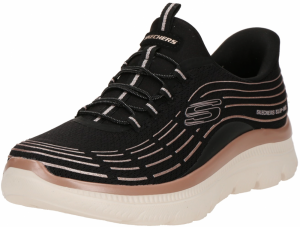 SKECHERS Slip-on obuv 'SUMMITS PLUS'  rosé / čierna