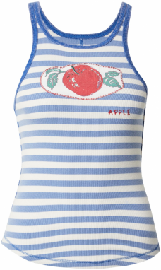 Free People Top 'ONLY ONE RINGER'  zafírová / nefritová / červená / biela