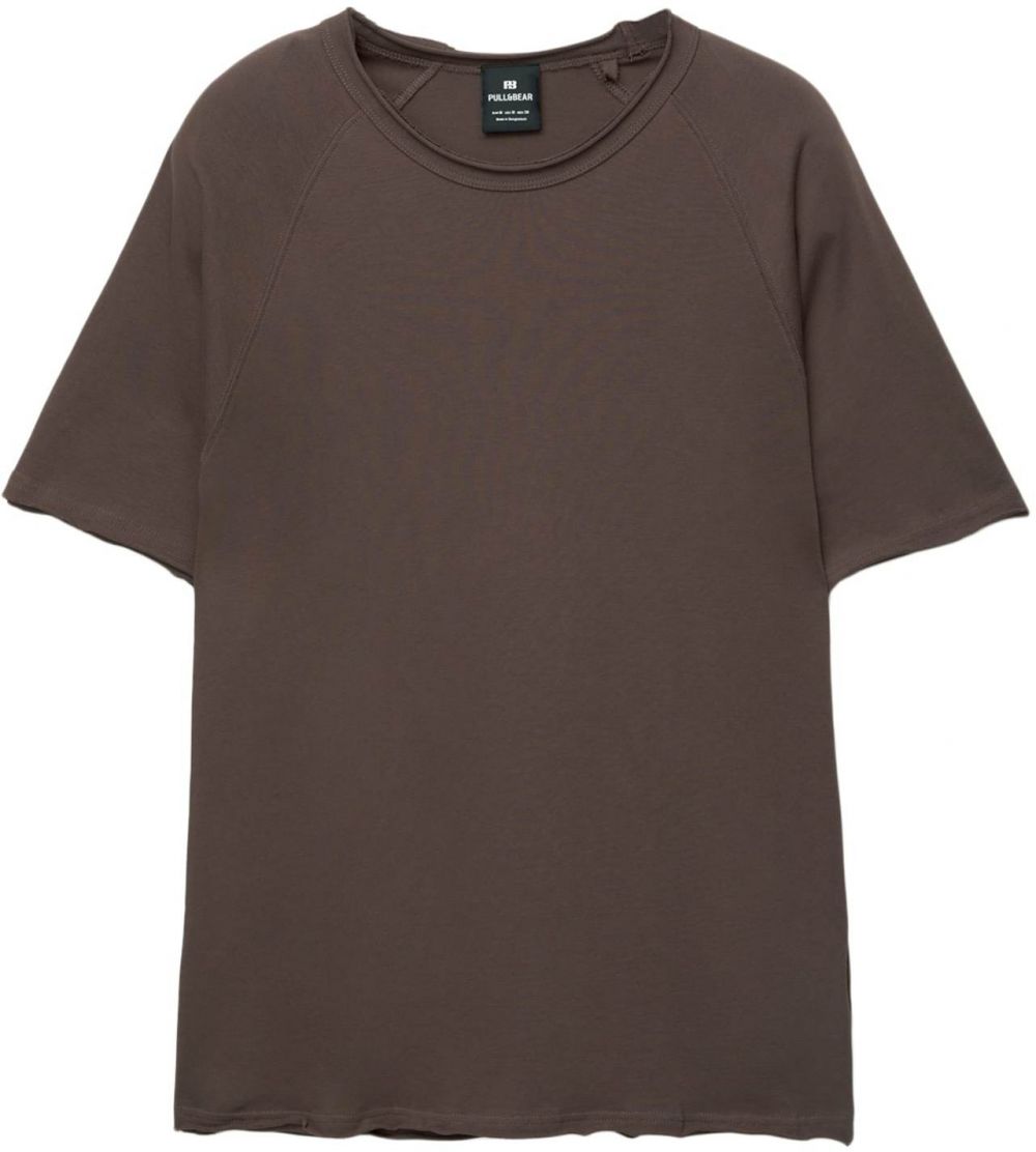 Pull&Bear Tričko  čokoládová
