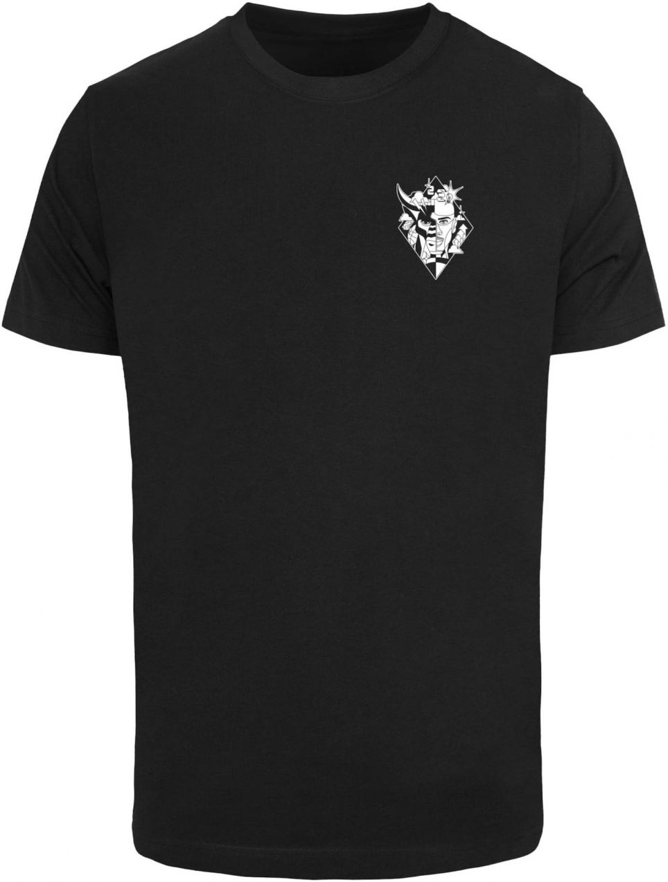 Mister Tee Tričko  hnedá / oranžová / ružová / čierna