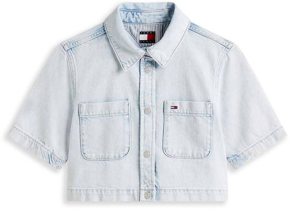 Tommy Jeans Blúzka  svetlomodrá