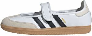 ADIDAS ORIGINALS Baleríny s ramienkom 'Samba'  čierna / biela / šedobiela