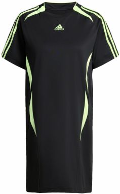 ADIDAS ORIGINALS Šaty 'Teamgeist Adicolor'  svetlozelená / čierna