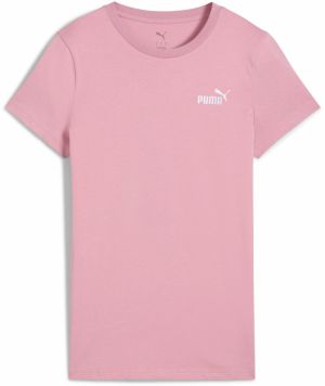 PUMA Funkčné tričko 'ESS Small No. 1'  staroružová / biela