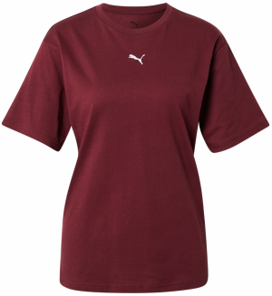 PUMA Funkčné tričko 'Ess'  vínovo červená