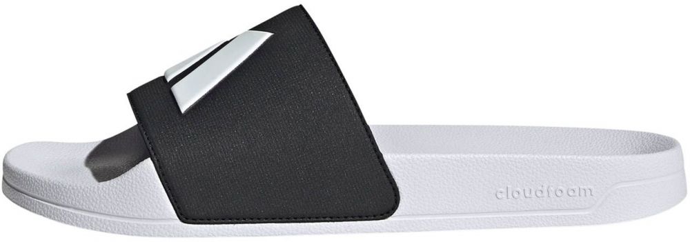 ADIDAS SPORTSWEAR Šľapky 'Adilette'  čierna / biela