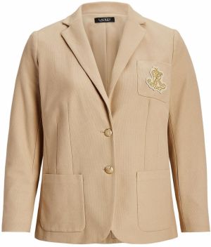 Lauren Ralph Lauren Plus Blejzer 'ANFISA'  béžová / tmavobéžová / zlatá žltá