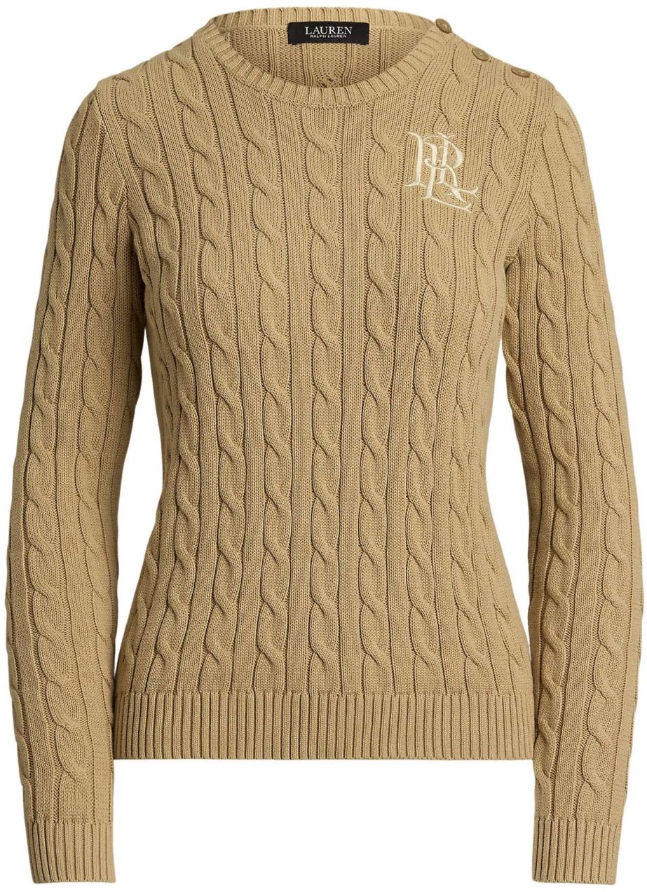 Lauren Ralph Lauren Petite Sveter 'MONTIVA'  tmavobéžová