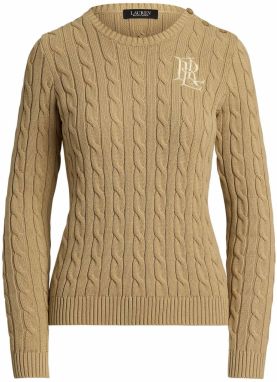 Lauren Ralph Lauren Petite Sveter 'MONTIVA'  tmavobéžová