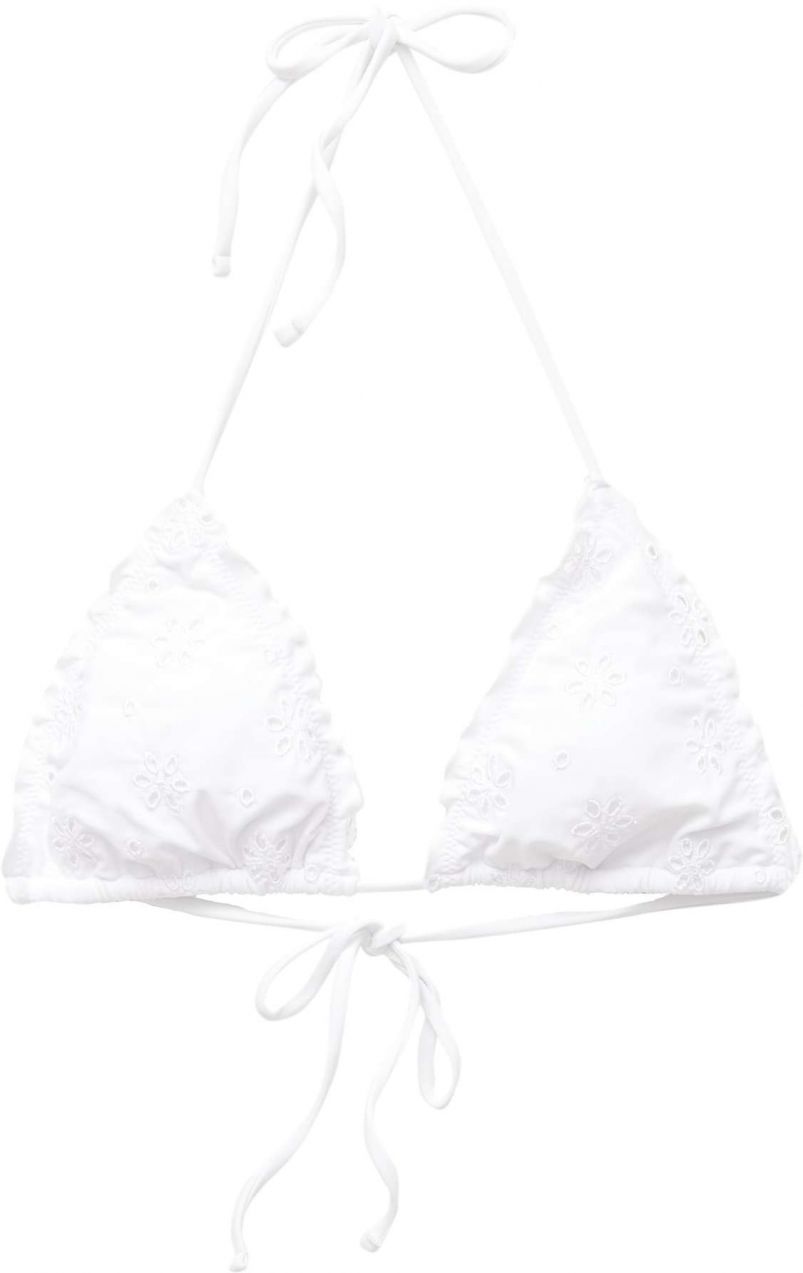 Pull&Bear Bikinový top  biela