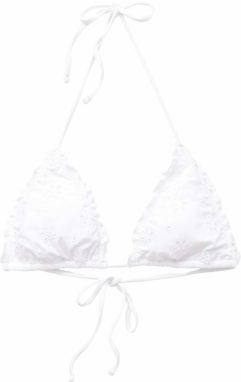 Pull&Bear Bikinový top  biela