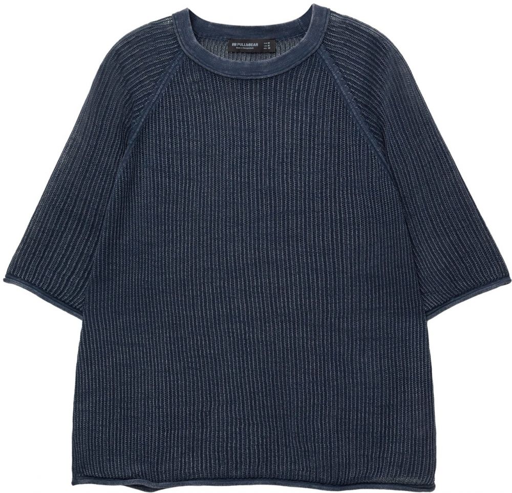Pull&Bear Sveter  tmavomodrá
