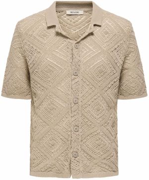 Only & Sons Kardigán 'ONSKOLMAR'  béžová